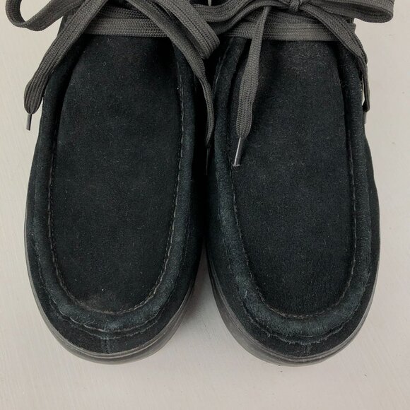 LUGZ Men's Size 11 Strider 2 Black Leather Suede Lace-Up Chukka Ankle Boots - Picture 6 of 15